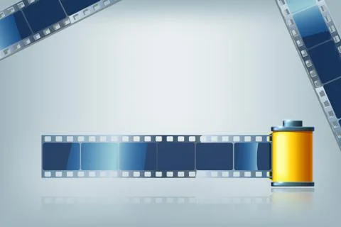 Cinema tape Stock Illustration