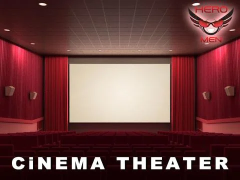 Cinema Theater 3D Model