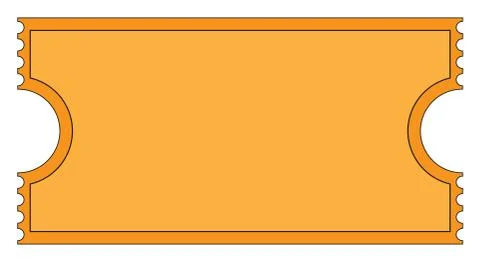 Cinema Ticket Stock Illustration