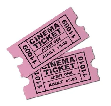 Cinema tickets Stock Illustration