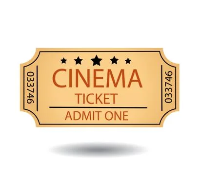 Cinema tickets Stock Illustration