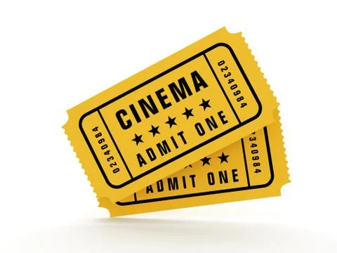 Cinema tickets Stock Illustration