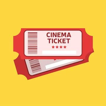 Cinema tickets Stock Illustration