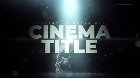 Cinema Trailer Stock After Effects