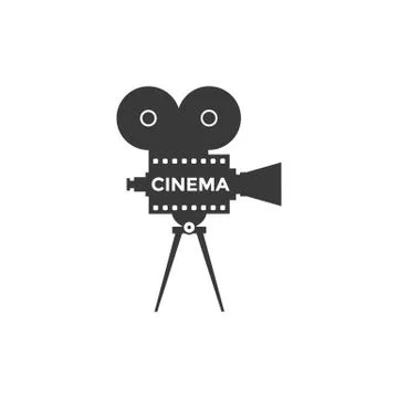 Cinema vector icon Stock Illustration