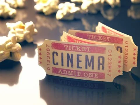 Cinema vintage Stock Illustration