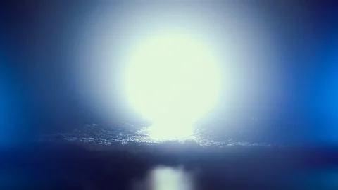 Cinemagraph Loop - Bright Light from Sea - motion photo 動画素材 98754242