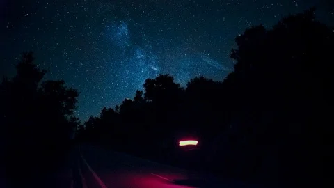 Cinemagraph Loop - Runner, Stars in the ... | Stock Video | Pond5