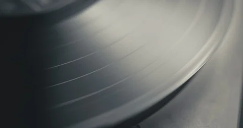 Cinemagraph Loop Vinyl Player Detail Stock Footage 99083120