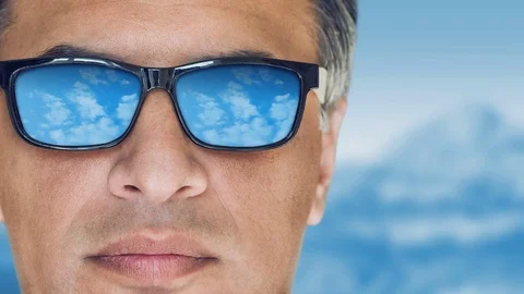 Cinemagraph - Man in the sunglasses . Stock Footage 79743824