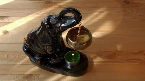 CINEMAGRAPH - seamless loop HD. Set for aromatherapy Stock Footage 91293387