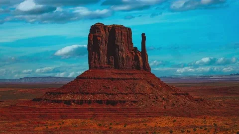Cinemagraph / seamless video loop of a cloud time-lapse in good weather at Video stock 142344210