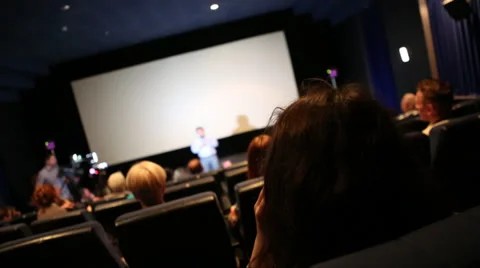 Cinematheater_4 Stock Footage 32699797