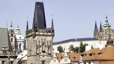 Cinematic 4K B-roll Prague – Czech Republic Historic Center Daytime Stock Footage 204089116