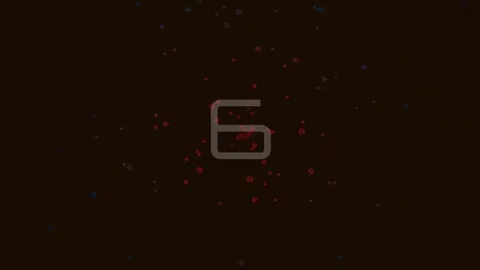 Cinematic abstract bokeh effect with flowing red light particles on dark ba.. Stock Footage 342205114