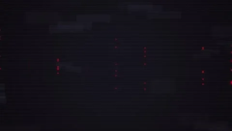 Cinematic abstract data flow pattern with neon glow on a dark technological.. Video stock 344516344