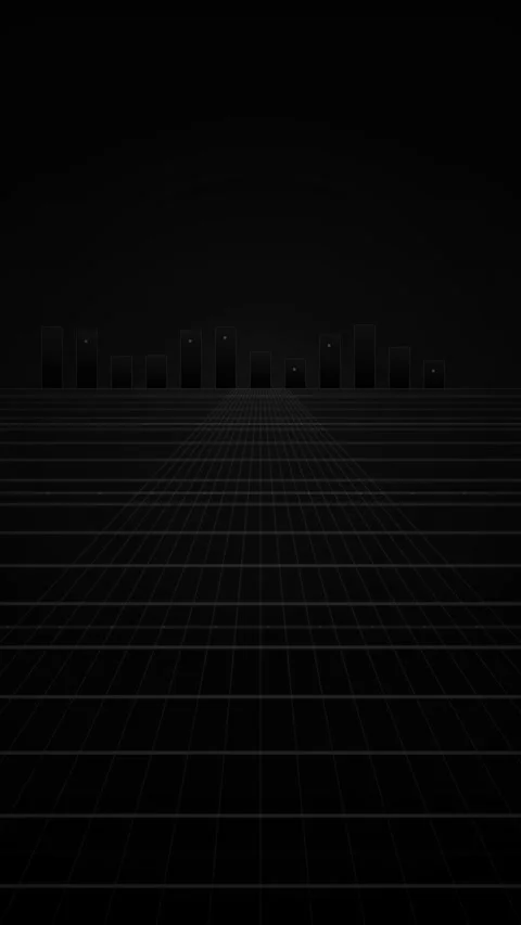 Cinematic abstract digital grid tunnel perspective for future technology ba.. Stock Footage 344934566