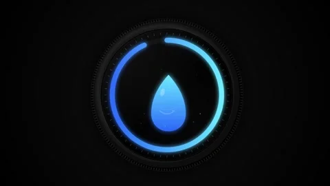 Cinematic Abstract Fluid Motion Background Featuring Smooth Flowing Liquid .. Stock Footage 345694171