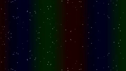 Cinematic abstract glitter particle fall over deep gradient backdrop Stock Footage 339343269