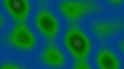 Cinematic abstract liquid gradient flow with vibrant emerald and sapphire t.. Stock Footage 341057925