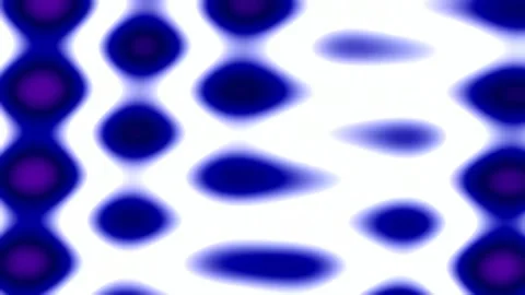 Cinematic abstract liquid gradient flow background loop | purple sci-fi energ Stock Footage 342160658