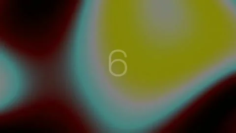 Cinematic abstract sequence of glowing number nine on deep cosmic gradient .. Stock Footage 342116434