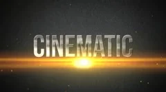 Cinematic Action TItles Stock After Effects