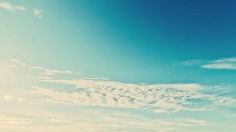 Cinematic Aerial View Skyline Cloud Background Stock Footage 340076150