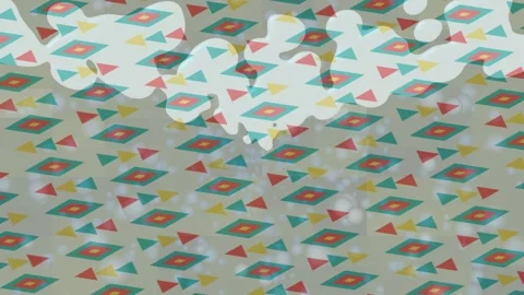 Cinematic Animated Pattern Design Project Stock Footage 328677819