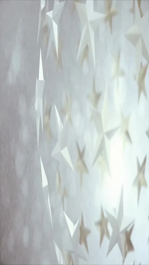 Cinematic background loop with falling stars. Seamless animation Stock Footage 339778433