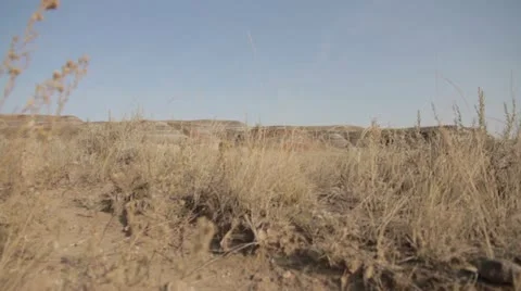 Cinematic Badlands Stock Footage 21194313