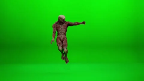 Cinematic Biochemical Creature Dance Performance Stock Footage 319822003