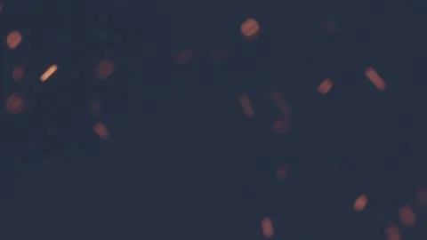 Cinematic burning embers Stock Footage 285154040