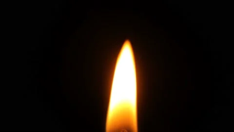 Cinematic candle Flame in the Wind Stock Footage 165075164