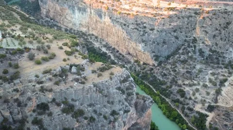 Cinematic clif fall 2 Video stock 67902097