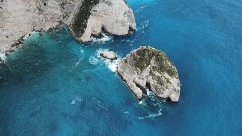 Cinematic Cliffs Stock Footage 125550278