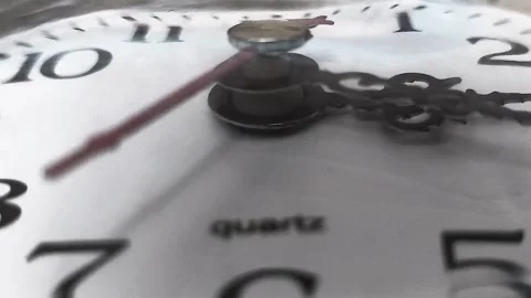 Cinematic clock Stock Footage 165368989