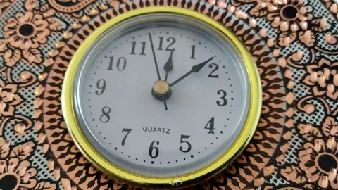 Cinematic clock Stock Footage 165369169