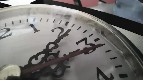 Cinematic clock Stock Footage 165369187