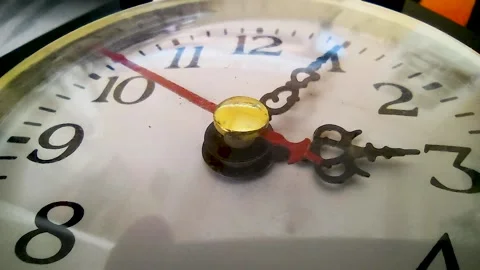 Cinematic clock Stock Footage 165369310