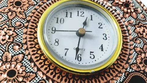 Cinematic clock Stock Footage 165370495