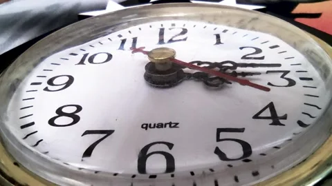 Cinematic clock Stock Footage 165370935