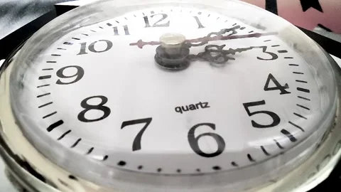 Cinematic clock Stock Footage 165372606