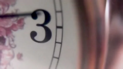 Cinematic clock Stock Footage 165373809