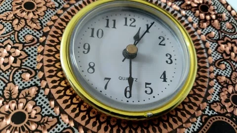 Cinematic clock Stock Footage 165374505