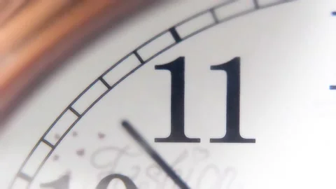 Cinematic clock Stock Footage 165376882