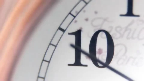 Cinematic clock Stock Footage 165397925