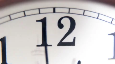 Cinematic clock Stock Footage 165398282