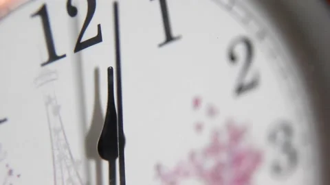 Cinematic clock Stock Footage 165407626