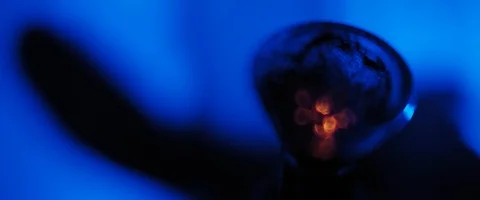 Cinematic close up,burning of cannabis,the process of smoking weed out of a bong Stock Footage 121423742